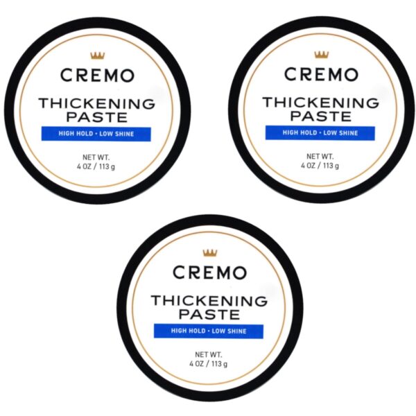 Cremo Thickening Hair Paste (4 oz, 3 pk)