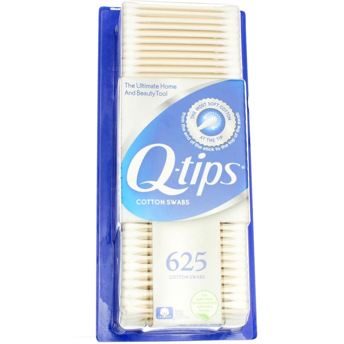 Q-Tips Cotton Swabs (625 ct) - Image 1