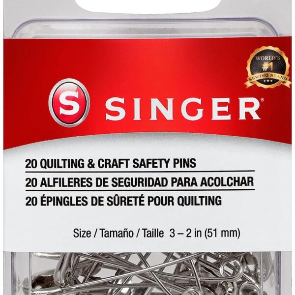 Singer Safety Pins (20 Count)