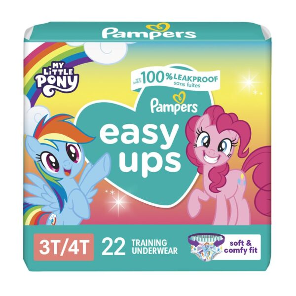 Pampers Easy Ups Training Pants 3T-4T (22 Count)