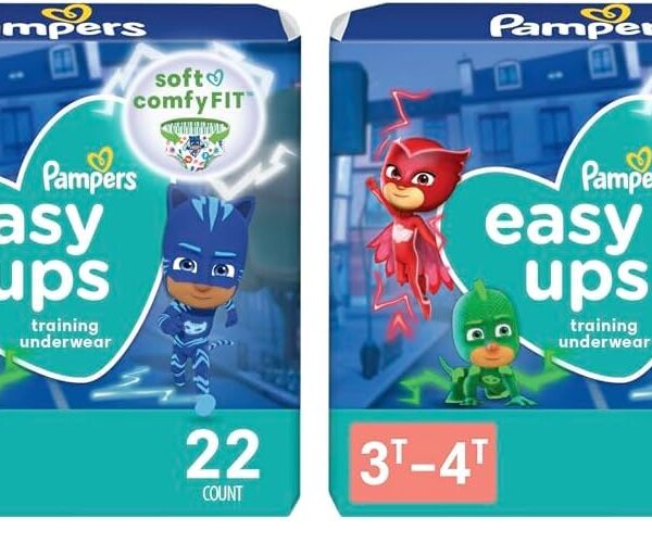 Pampers Easy Ups Training Pants Size 3T-4T (22 Count, 2 Pack)