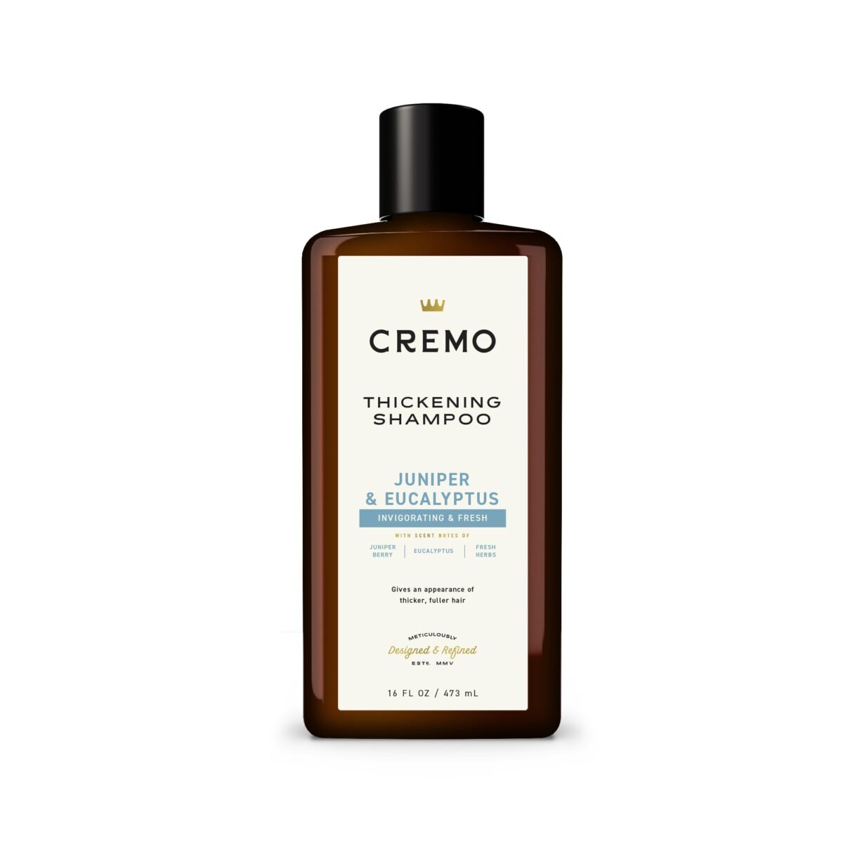 Cremo Thickening Shampoo Juniper & Eucalyptus (16 oz) - Image 1