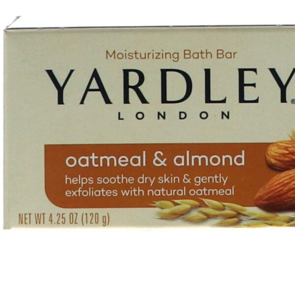 Yardley Oatmeal and Almond Bar Soap (4 oz, 20 Bars)