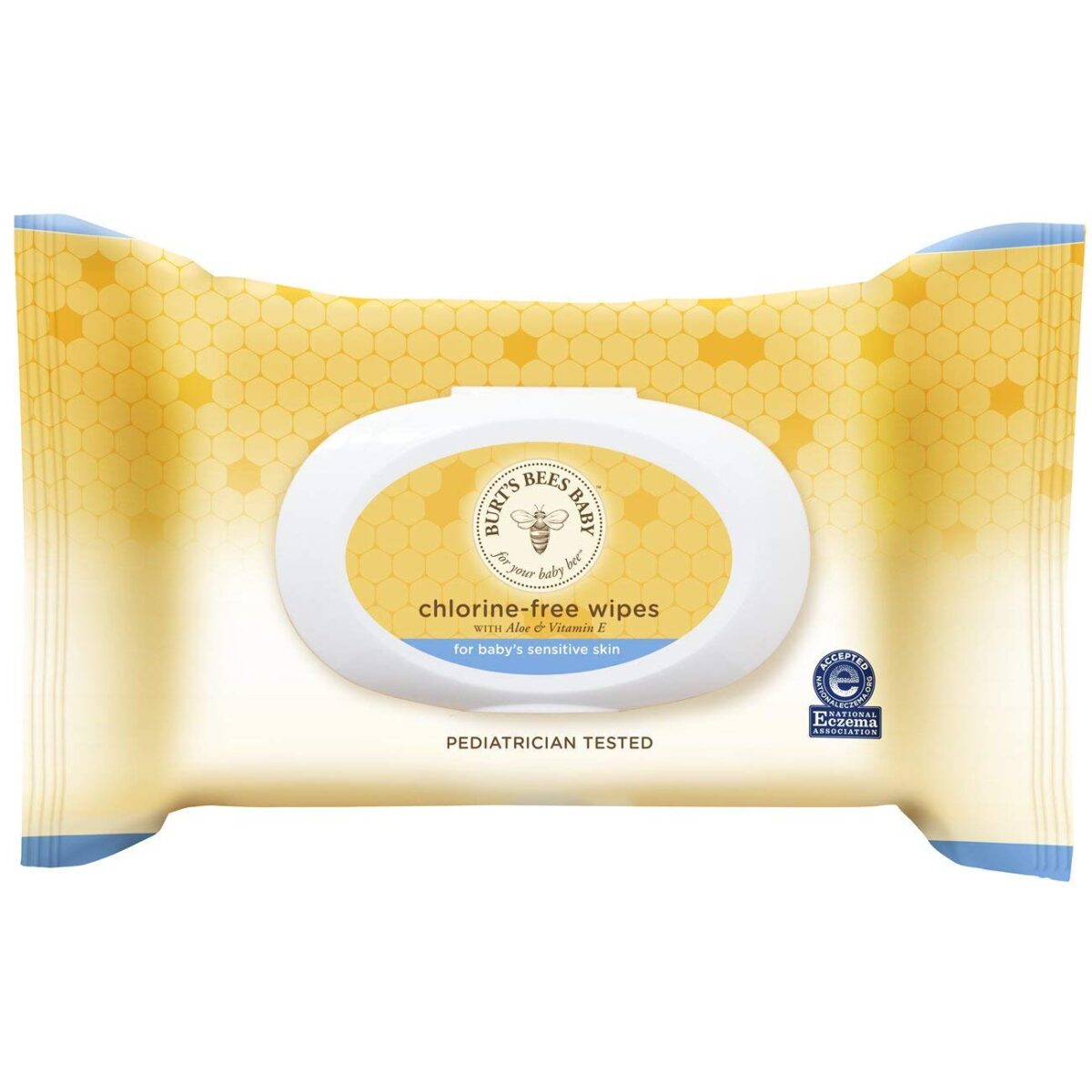 Burt's Bees Baby Wipes Fragrance-Free (72 ct, Pack of 3) - Image 1