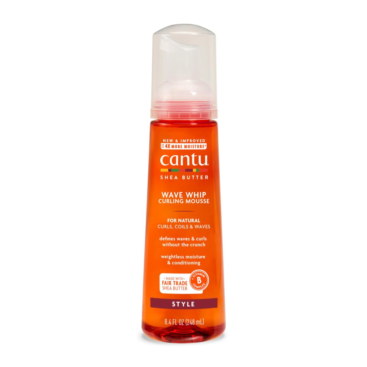 Cantu Wave Whip Curling Mousse (8.4 oz) - Image 1