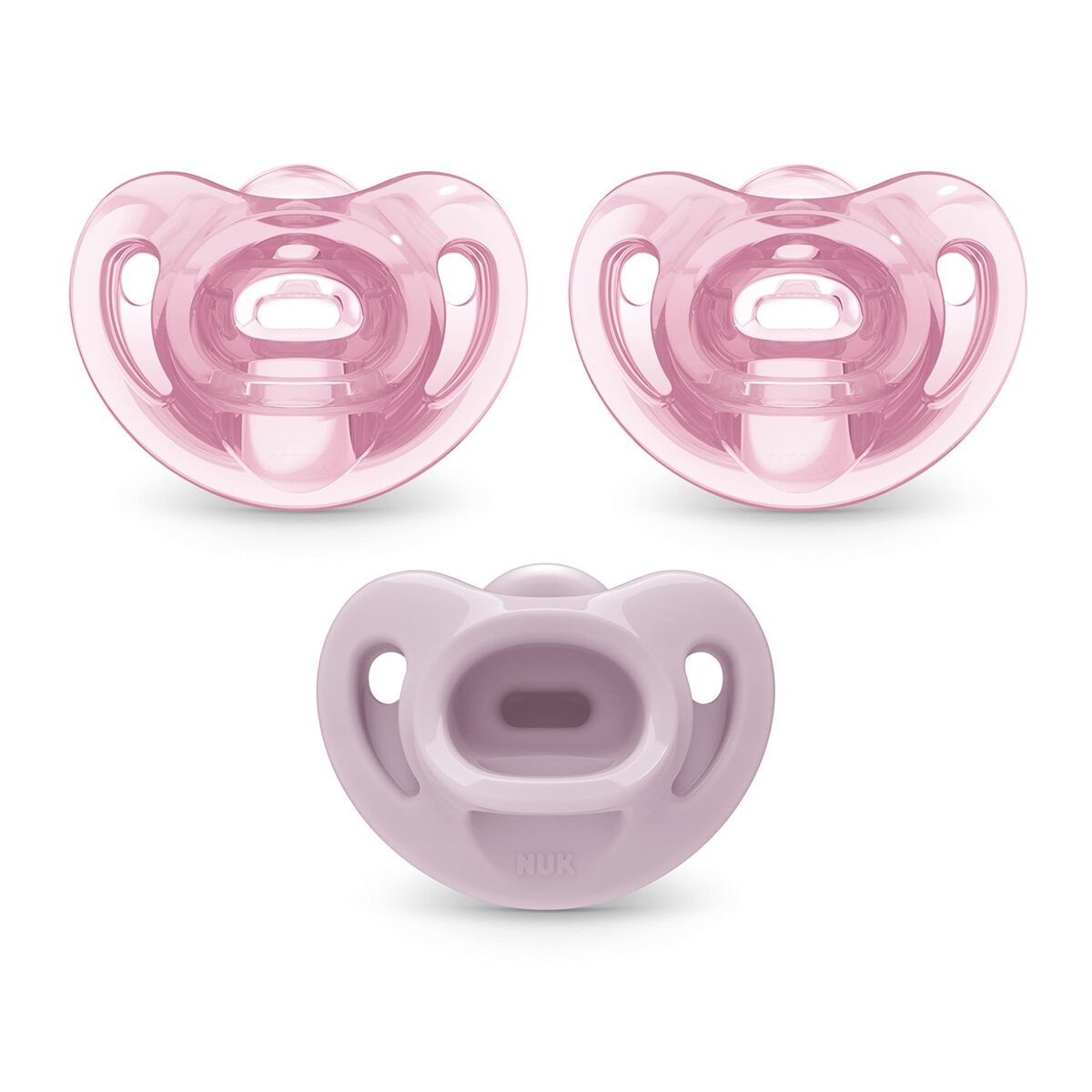 NUK Comfy Pacifiers 0-6 Months (3 Count) - Image 1