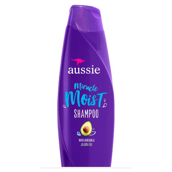 Aussie Miracle Moist Shampoo Avocado & Jojoba (360ml, 6-pack)