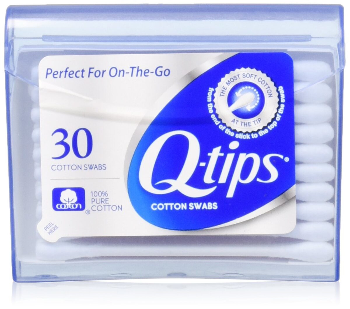 Q-Tips Cotton Swabs (30 Count) - Image 1