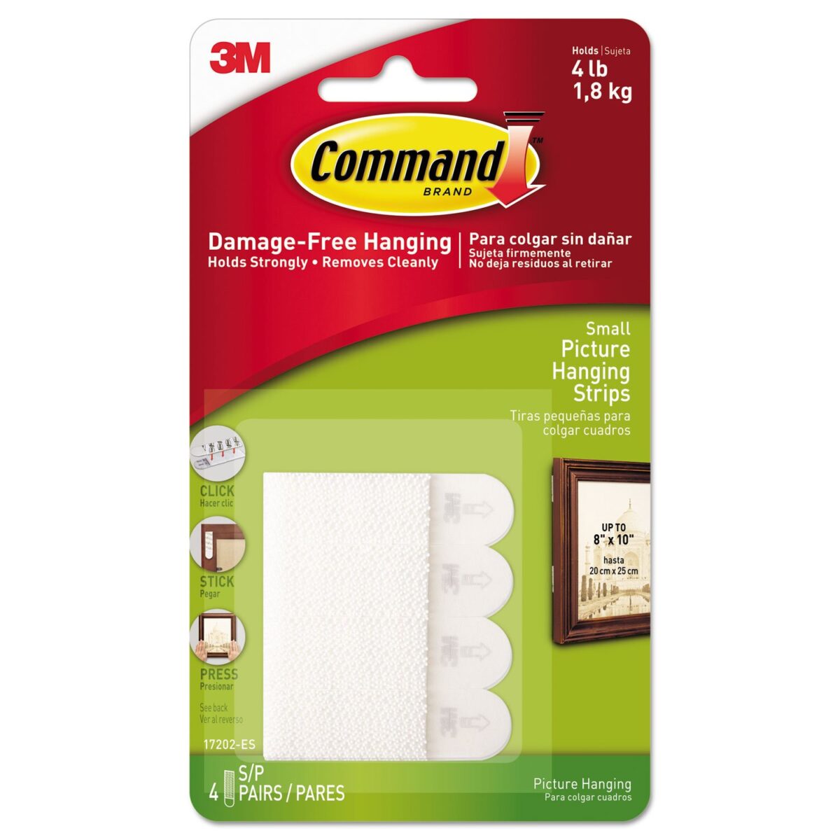 Command Picture Hanging Fasteners (Set of 4) - Image 1