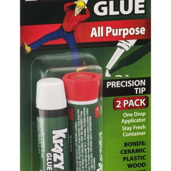 Krazy Glue All Purpose Tubes (2 Count, Pack of 48)