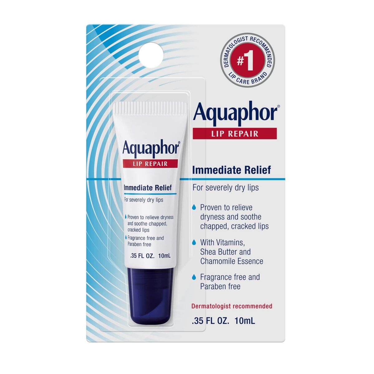 Aquaphor Lip Ointment (0.35 oz) - Image 1