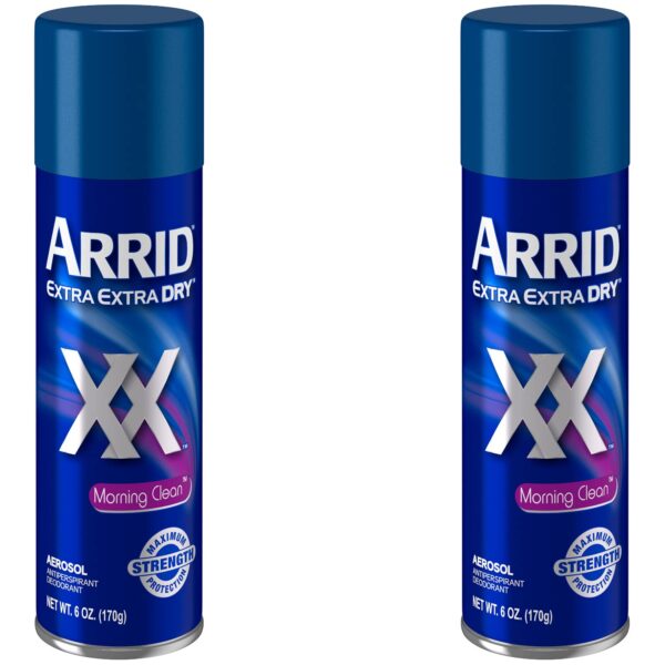 Arrid Aerosol Deodorant Morning Clean (6 oz, 2 Pack)