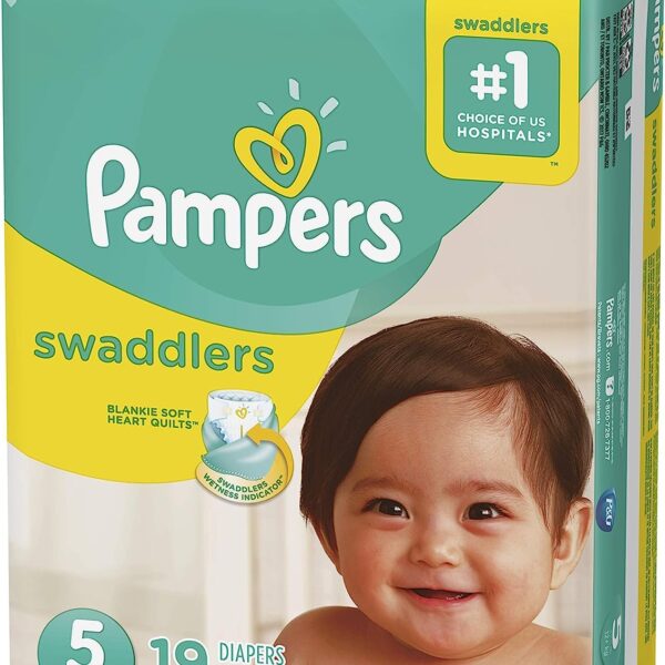 Pampers Swaddlers Diapers Size 5 (19 ct)