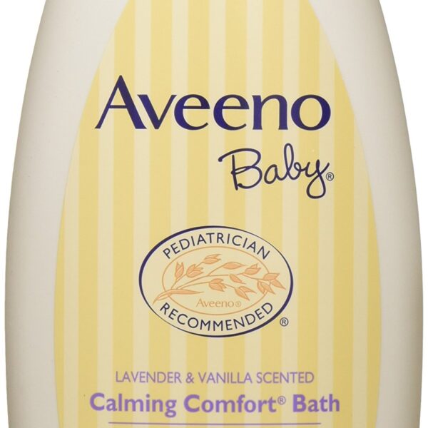 Aveeno Baby Calming Comfort Bath (18 oz, Pack of 2)