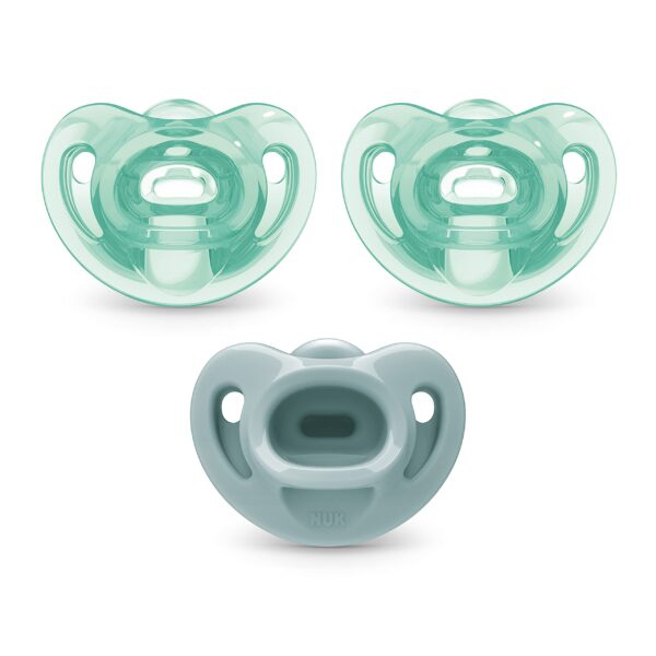 NUK Comfy Pacifiers 0-6 Months (3 Pack)