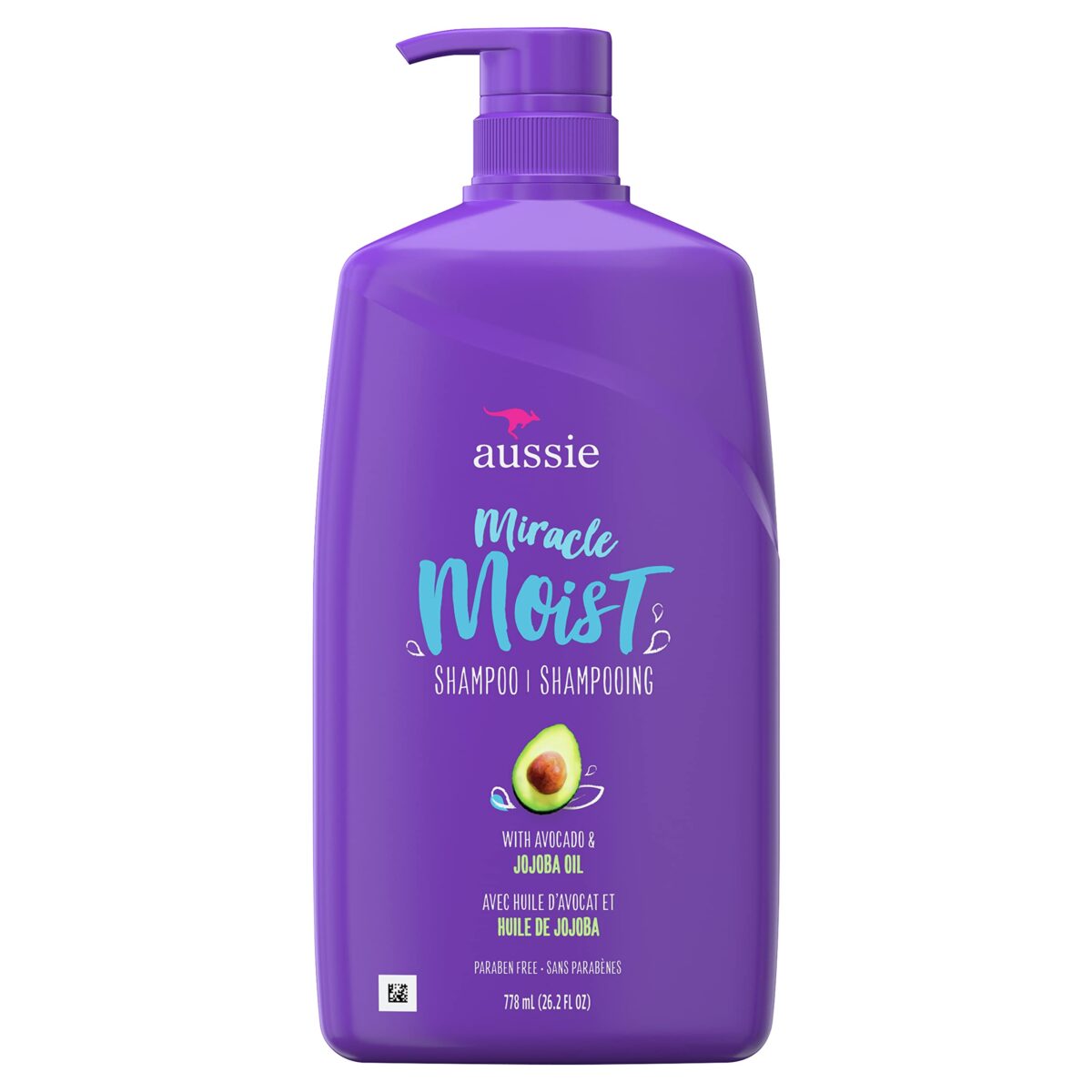 Aussie Miracle Moist Shampoo Pump (26.2 oz) - Image 1