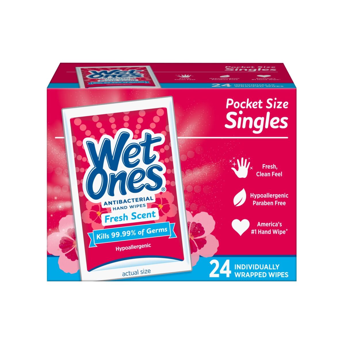 Wet Ones Wipes (24 Count) - Image 1