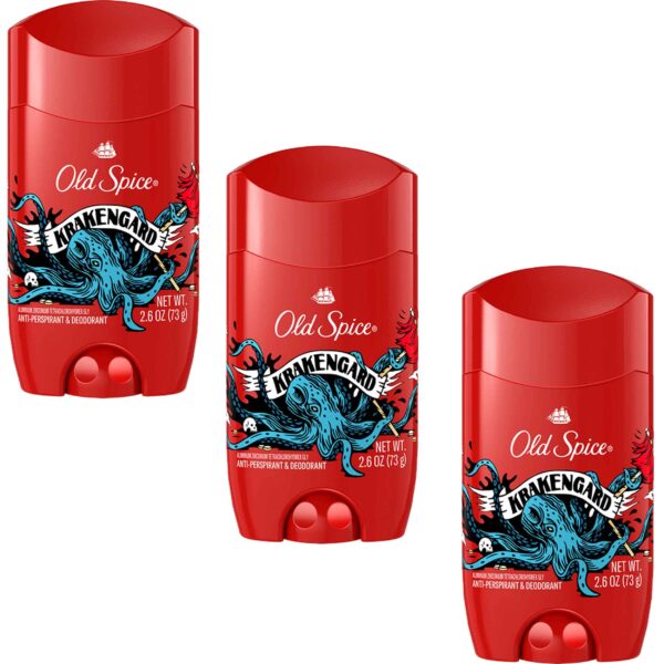 Old Spice Antiperspirant & Deodorant Krakengard (2.6 oz, 3 Pack)