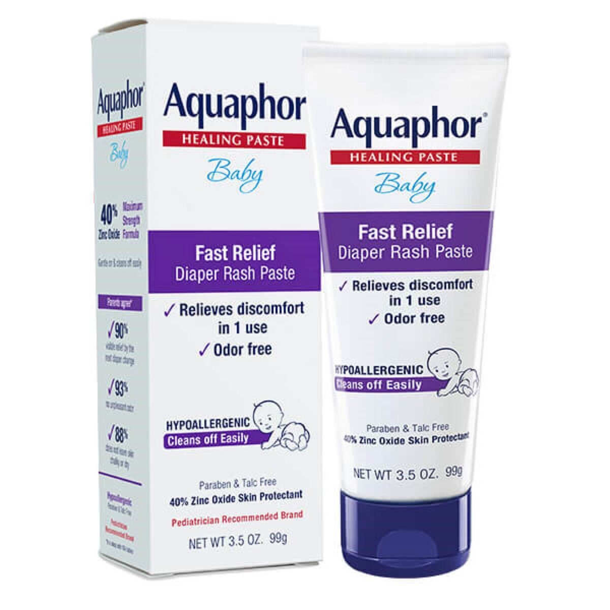Aquaphor Baby Diaper Rash Paste (3.5 oz) - Image 1