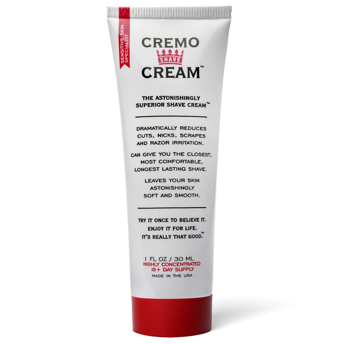 Cremo Original Shave Cream (1 oz) - Image 1