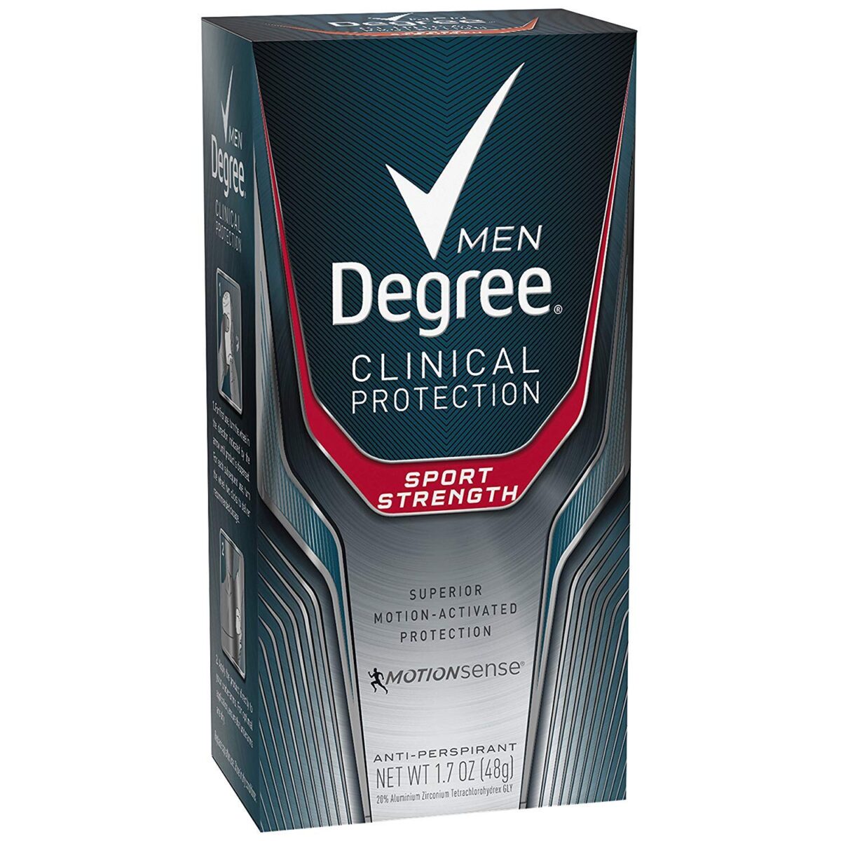 Degree Clinical Antiperspirant Deodorant Sport Strength (1.70 oz) - Image 1
