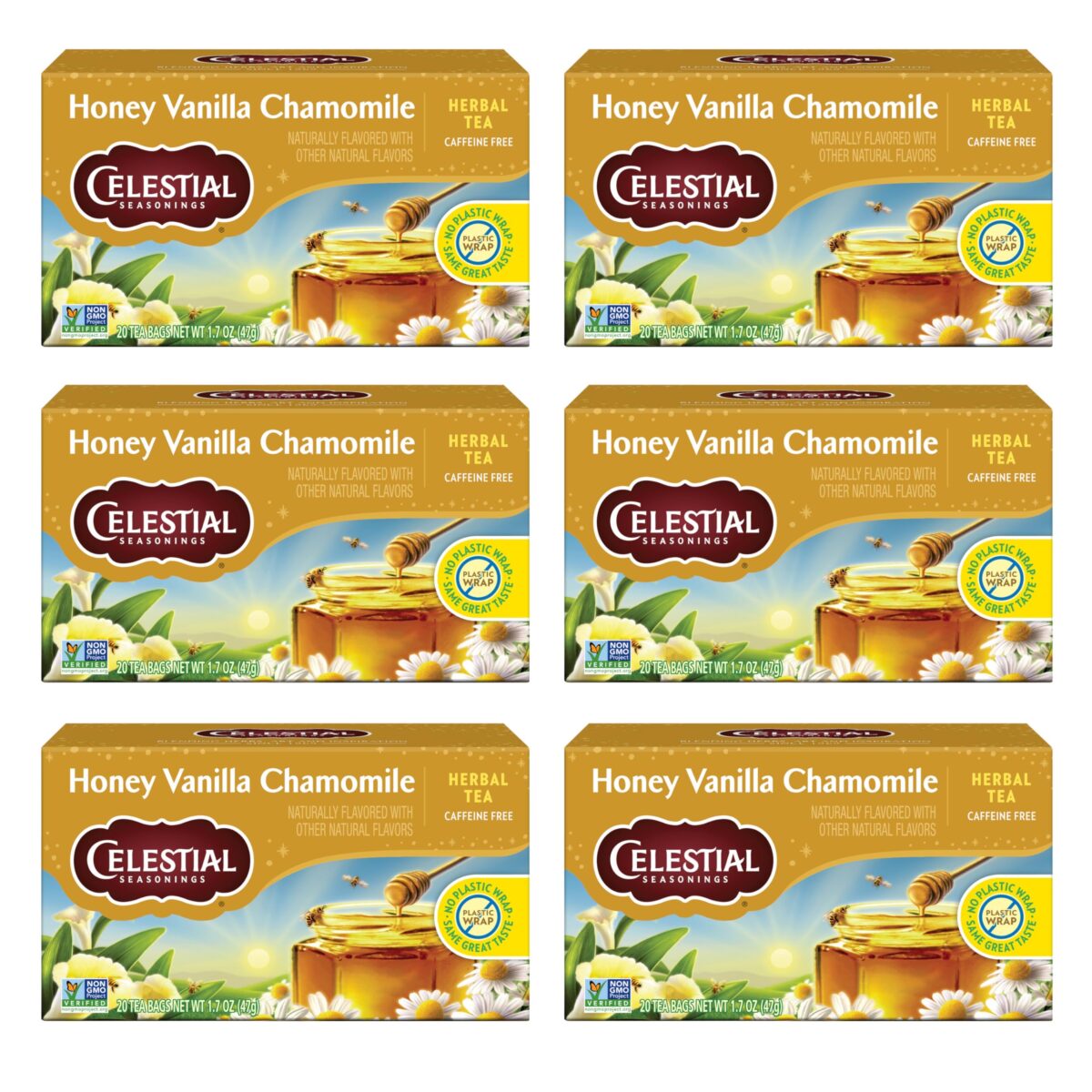 Celestial Seasonings Chamomile Tea (20 Bags) - Image 1