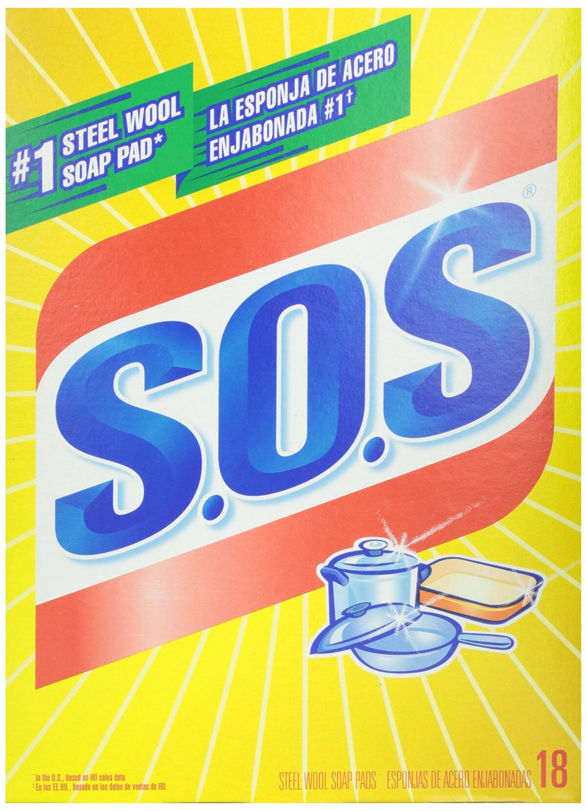 S.O.S Soap Pads (18 Count) - Image 1