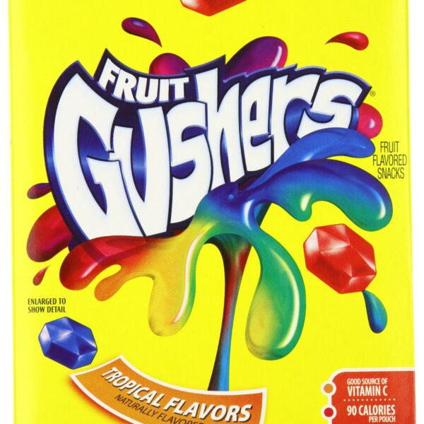Betty Crocker Fruit Gushers Tropical (6 ct, 6 pk)