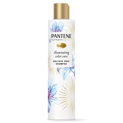 Pantene Illuminating Color Care Shampoo with Biotin (9.6 oz)/4pk