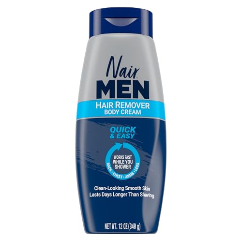 Nair Men Body Hair Remover Cream (12 oz)/12pk