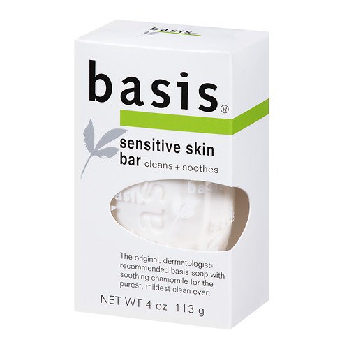 Basis Sensitive Skin Cleansing Bar (4 oz)/24pk
