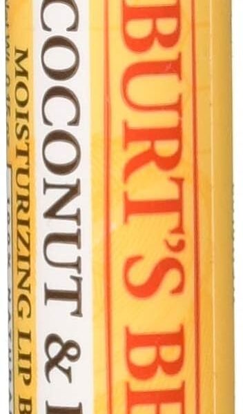 Burt's Bees Lip Balm, Coconut & Pear (0.15 oz, 4 Pack)/48pk