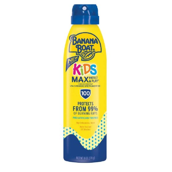 Banana Boat Kids Sunscreen SPF 100 (6 oz, Pack of 2)/12pk