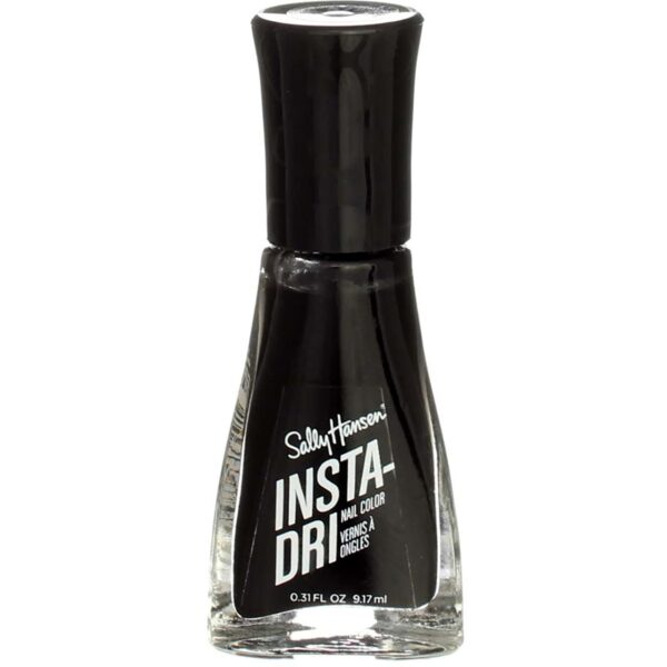 Sally Hansen Insta-Dri Nail Polish Black to Black (2 Pack)/72pk