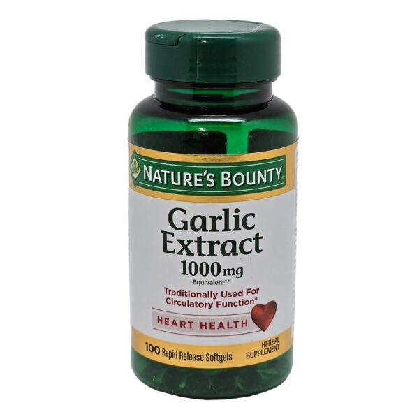 Nature's Bounty Garlic (100 Count)/24pk
