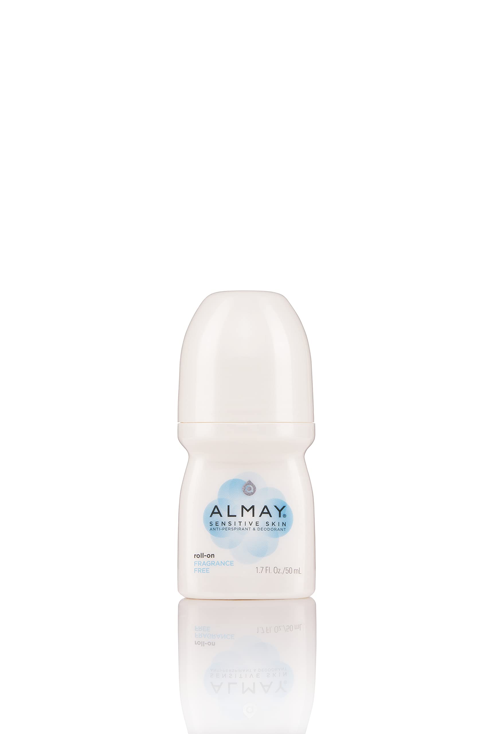 Version 1.0.0 Almay Roll-On Antiperspirant Fragrance Free (1.7 oz, 2 Pack)/24pk - Image 1