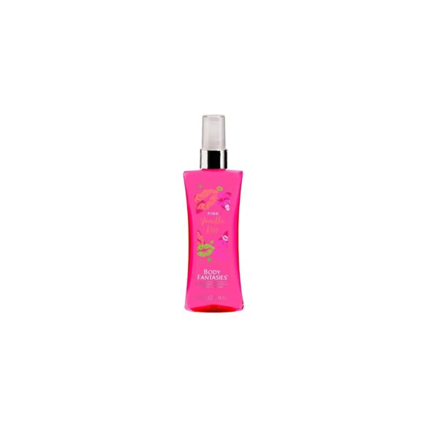 Body Fantasies Body Spray Pink Vanilla Kiss/12pk