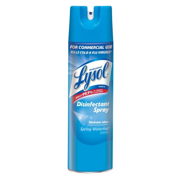 Lysol Disinfectant Spray Spring Waterfall (19 oz, 12 Pack)/6pk