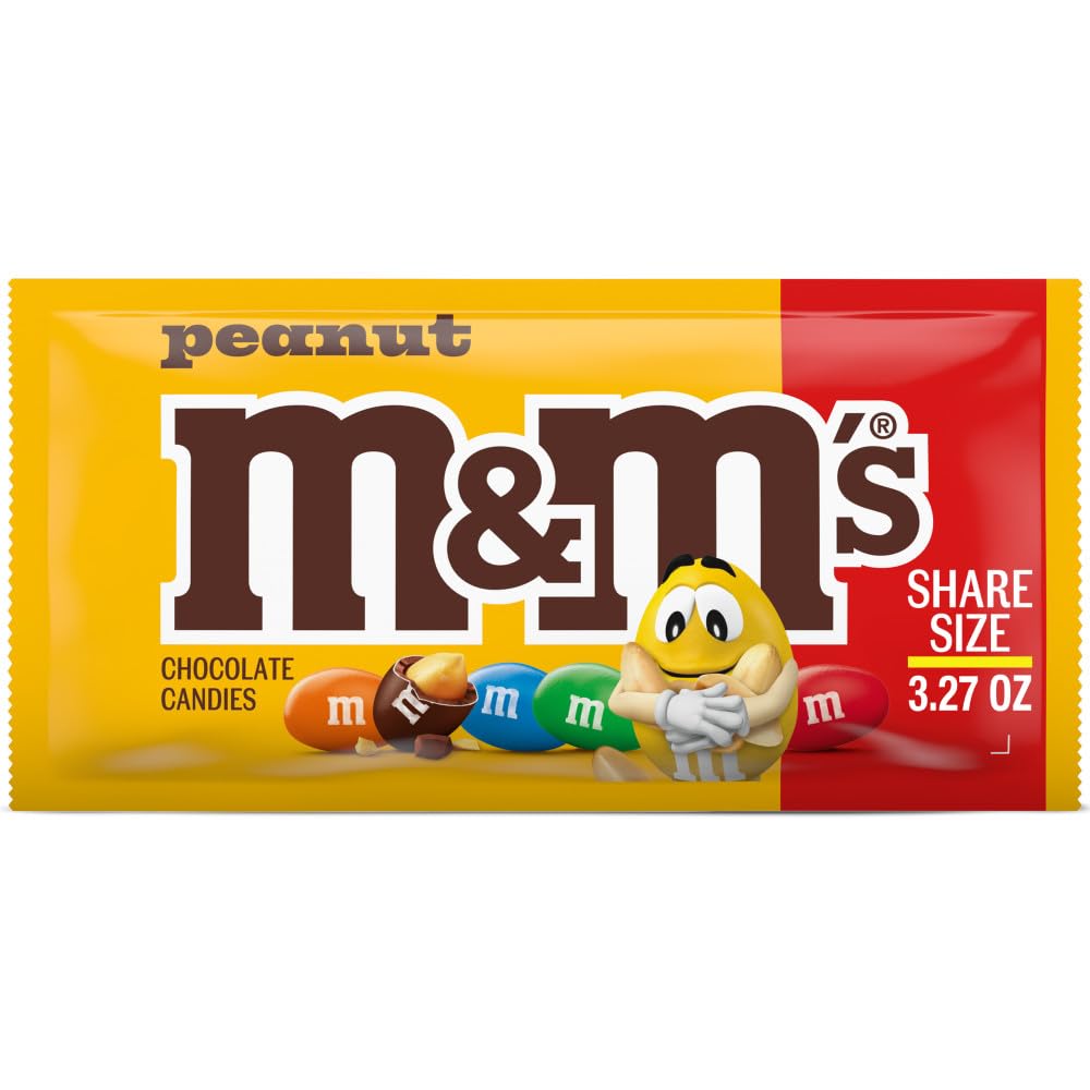 Version 1.0.0 M&M'S Peanut Milk Chocolate Candy (3.27 oz)/144pk - Image 1