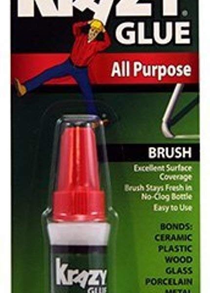 Krazy Glue Brush-On (12 Pack)/48pk