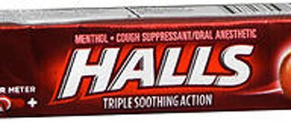 Halls Cough Drops (9 Count)/480pk