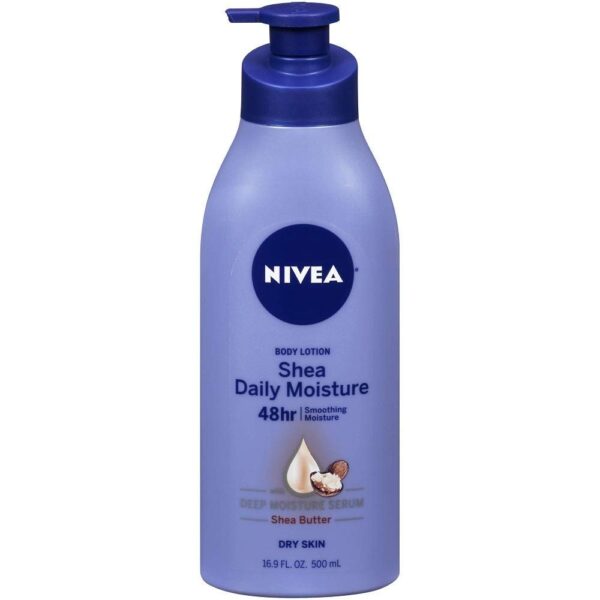 Nivea Shea Daily Moisture Body Lotion (16.9 oz, 4 Pack)/12pk