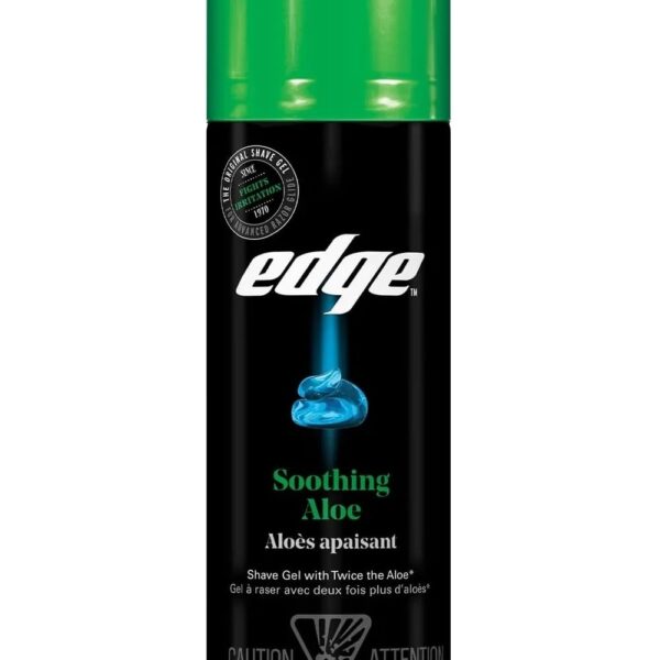 Edge Soothing Aloe Shave Gel (7 oz)/6pk