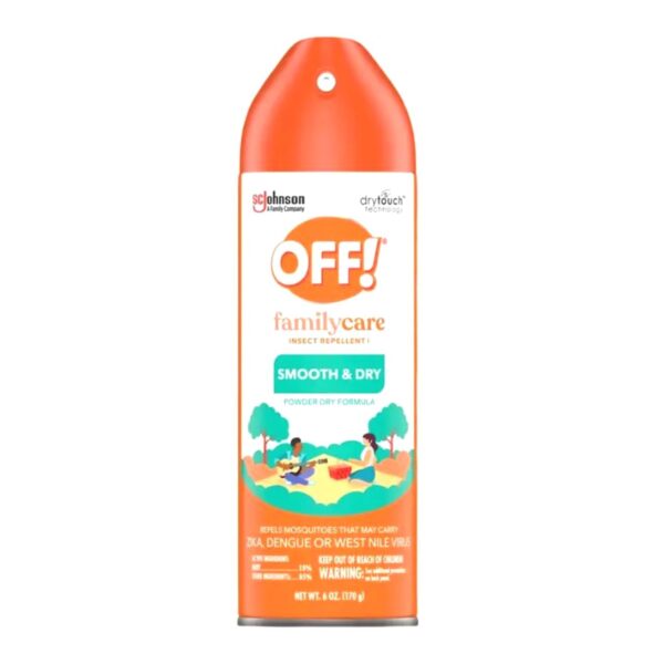 OFF! FamilyCare Insect Repellent Smooth & Dry (6 oz)/12pk