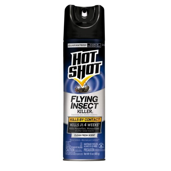 Hot Shot Flying Insect Killer (15 oz)/12pk
