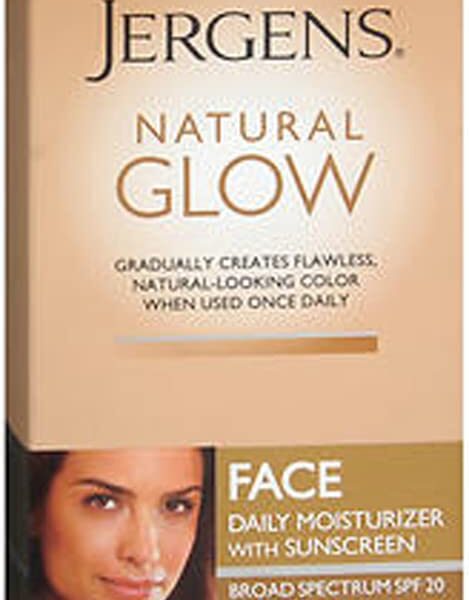 Jergens Natural Glow Facial Moisturizer Medium to Tan SPF (2 oz, 2 Pack)/6pk