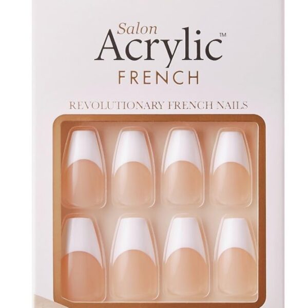 Kiss Salon Acrylic French Nails Medium (2-pack)/36pk