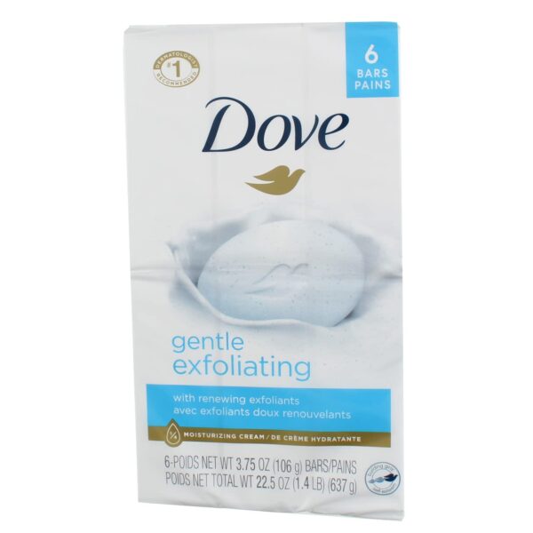 Dove Beauty Bars Exfoliating (4 oz, Pack of 6)/6pk