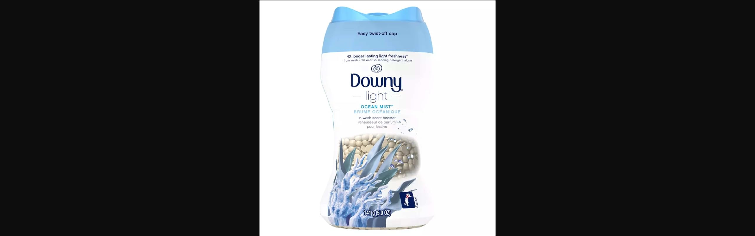 Version 1.0.0 Downy Light Scent Booster Beads Ocean Mist (5 oz)/4pk - Image 1