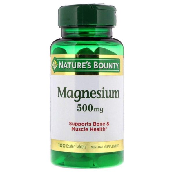 Nature's Bounty Magnesium (100 Count)/24pk
